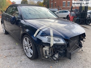 Location: Nottingham - 2010 AUDI A3 S LINE 138 TDI Convertible REG: YH60LCC, Keys: No, MOT Expiry date: 05/03/2024, 1968 Diesel, 6 Speed Manual Diesel, Former Keepers: 3