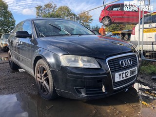 Location: Mitcham - 2012 AUDI A3 SE TDI 5 Door Hatchback REG: YC12BWH, Keys: No, MOT Expiry date: 01/08/2026, 1598 Diesel, 5 Speed Manual Diesel, Former Keepers: 10
