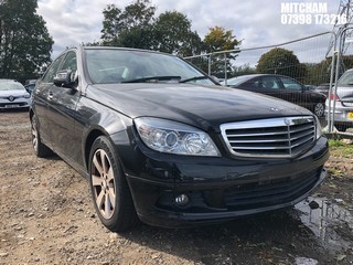 Location: Mitcham - 2008 MERCEDES C180 SE KOMPRESSOR A 4 Door Saloon REG: KS08ULJ, Keys: No, MOT Expiry date: 22/05/2025, 1796 Petrol, 5 Speed Auto Petrol, Former Keepers: 2