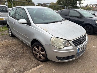 Location: Mitcham - 2008 VOLKSWAGEN POLO MATCH 60 3 Door Hatchback REG: LA08RHK, Keys: No, MOT Expiry date: 08/10/2025, 1198 Petrol, 5 Speed Manual Petrol, Former Keepers: 9