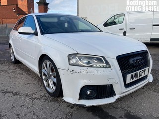 Location: Nottingham - 2011 AUDI A3 SE TDI 5 Door Hatchback REG: MM11OPY, 1598cc Diesel, 5 Speed Manual Diesel, Former Keepers: 3, Keys: Yes, MOT Expiry date: 01/08/2026