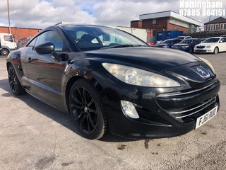 Location: Nottingham - 2011 PEUGEOT RCZ GT HDI Coupe REG: FJ61RUO, 1997cc Diesel, 6 Speed Manual Diesel, Former Keepers: 5, Keys: Yes, MOT Expiry date: 17/03/2026