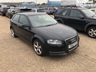 Location: Brentwood - 2012 AUDI A3 TECHNIK MPI 3 Door Hatchback REG: FG12TJO, Keys: No, MOT Expiry date: 13.04.2026, 1595 Petrol, 5 Speed Manual Petrol, Former Keepers: 4