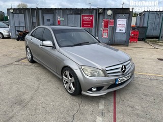 Location: Brentwood - 2007 MERCEDES C220 SPORT CDI A 4 Door Saloon REG: CK57PMO, Keys: No, MOT Expiry date: 25.03.2025, 2148 Diesel, 5 Speed Auto Diesel, Former Keepers: 7