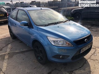 Location: Brentwood - 2008 FORD FOCUS STYLE 100 3 Door Hatchback REG: BL57YLB, Keys: No, MOT Expiry date: 24.07.2026, 1596 Petrol, 5 Speed Manual Petrol, Former Keepers: 8
