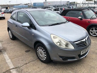 Location: Brentwood - 2007 VAUXHALL CORSA LIFE 3 Door Hatchback REG: HY57LWV, Keys: No, MOT Expiry date: 23.05.2025, 998 Petrol, 5 Speed Manual Petrol, Former Keepers: 5