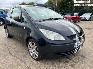 Location: Brentwood - 2007 MITSUBISHI COLT BLACK HAWK 3 Door Hatchback REG: LB57FTJ, Keys: No, MOT Expiry date: 21/09/2024, 1124 Petrol, 5 Speed Manual Petrol, Former Keepers: 7
