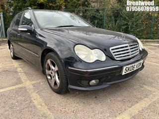 Location: Brentwood - 2006 MERCEDES C180 K SPORT EDITION AUTO Estate REG: SK06VDM, Keys: No, MOT Expiry date: 20/05/2026, 1796 Petrol, 5 Speed Auto Petrol, Former Keepers: 8