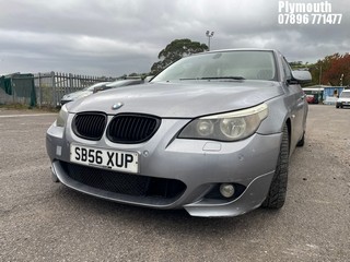 Location: Plymouth - 2006 BMW 525D SE A 4 Door Saloon REG: SB56XUP, Keys: No, MOT Expiry date: 11/11/2025, 2497 Diesel, 6 Speed Auto Diesel, Former Keepers: 13