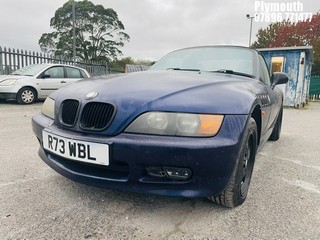 Location: Plymouth - 1998 BMW Z3 Convertible REG: R73WBL, Keys: No, MOT Expiry date: 11/02/2026, 1895 Petrol, 5 Speed Manual Petrol, Former Keepers: 20