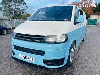 Location: Plymouth - 2005 VOLKSWAGEN T-SPORTER T30 130 TDI LWB Panel Van REG: GL55FOA, Keys: No, MOT Expiry date: 01/10/2025, 2460 Diesel, 6 Speed Manual Diesel, Former Keepers: 5