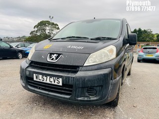 Location: Plymouth - 2007 PEUGEOT EXPERT HDI SWB Panel Van REG: WL57CVS, Keys: No, MOT Expiry date: 21/11/2025, 1997 Diesel, 6 Speed Manual Diesel, Former Keepers: 5