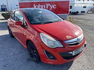 Location: South Wales - 2012 VAUXHALL CORSA LIMITED EDITION 3 Door Hatchback REG: CE12KZN, Keys: No, MOT Expiry date: 02/10/2025, 1229 Petrol, 5 Speed Manual Petrol, Former Keepers: 4