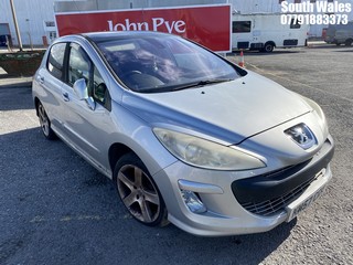 Location: South Wales - 2007 PEUGEOT 308 SE HDI 110 5 Door Hatchback REG: KM57CGY, Keys: No, MOT Expiry date: 15/10/2025, 1560 Diesel, 5 Speed Manual Diesel, Former Keepers: 12