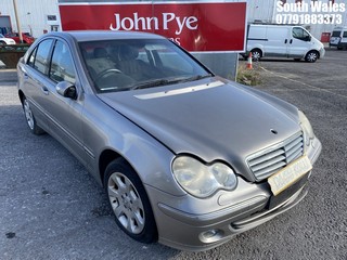 NOTE: ATF Registered Buyers ONLY - Location: South Wales - 2004 MERCEDES C200 CDI ELEGANCE SE AUTO 4 Door Saloon REG: DG54KGU, MOT Expiry date: 23/05/2024, 5 Speed Auto Diesel, Former Keepers: 7