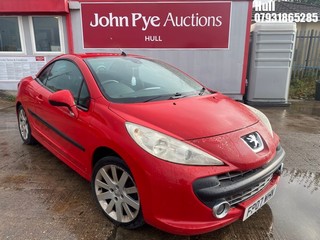 Location: Hull - 2007 PEUGEOT 207 GT TURBO CC Coupe REG: FP07WHN, Keys: No, MOT Expiry date: 28/07/2025, 1598 Petrol, 5 Speed Manual Petrol, Former Keepers: 3