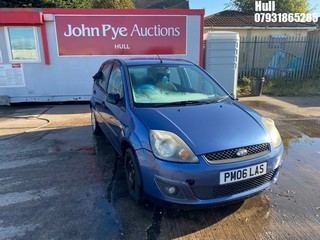 Location: Hull - 2006 FORD FIESTA ZETEC CLIMATE TDCI 5 Door Hatchback REG: PM06LAS, Keys: No, MOT Expiry date: 20/08/2025, 1560 Diesel, 5 Speed Manual Diesel, Former Keepers: 11