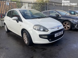 Location: Hayes - 2011 FIAT PUNTO EVO MYLIFE 3 Door Hatchback REG: LV11UJD, Keys: No, MOT Expiry date: 07/05/2025, 1242 Petrol, 5 Speed Manual Petrol, Former Keepers: 8
