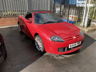 Location: Hayes - 2004 MG TF Sports REG: AV54YWF, Keys: No, MOT Expiry date: 12/04/2025, 1796 Petrol, 5 Speed Manual Petrol, Former Keepers: 5