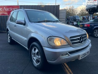 Location: Stapleford - 2004 MERCEDES ML350 AUTO Estate REG: LG54CNX, Keys: Yes, MOT Expiry date: 01/09/2026, 3724 Petrol, 5 Speed Auto Petrol, Former Keepers: 6