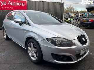 Location: Stapleford - 2010 SEAT LEON S EMOCION TDI 5 Door Hatchback REG: YB10AZG, Keys: Yes, MOT Expiry date: 17/06/2026, 1896 Diesel, 5 Speed Manual Diesel, Former Keepers: 9