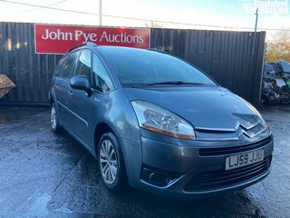 Location: Stapleford - 2009 CITROEN C4 GRAND PICASSO VTR+ HDI MPV REG: LJ59JJU, Keys: Yes, MOT Expiry date: 16/10/2025, 1560 Diesel, 5 Speed Manual Diesel, Former Keepers: 2