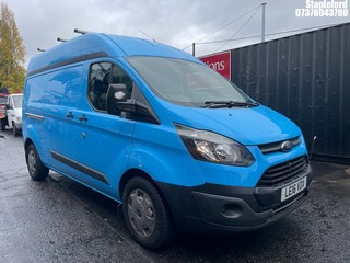 Location: Stapleford - 2016 FORD TRANSIT CUSTOM 340 Panel Van REG: LE16VDX, Keys: Yes, MOT Expiry date: 15/11/2025, 1995 Diesel, 6 Speed Manual Diesel, Former Keepers: 2