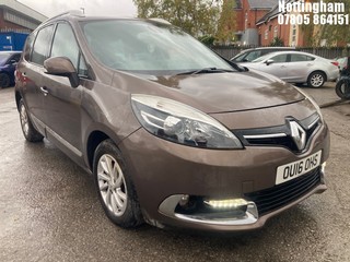 Location: Nottingham - 2016 RENAULT GRD SCENIC DYNAMIQUE NAV MPV REG: OU16OHS, 1461cc DIESEL, 6 SPEED AUTO DIESEL, Former Keepers: 1, Keys: Yes, MOT Expiry date: 21/04/2024