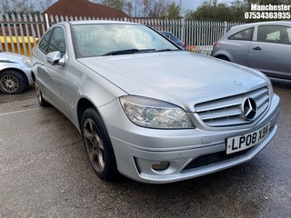 Location: Manchester - 2008 MERCEDES-BENZ CLC180 KOMP SE AUTO Coupe REG: LP08XBN, 1796 Petrol, 5 Speed Auto Petrol, Former Keepers: 11, Keys: No, MOT Expiry date: 11/11/2025