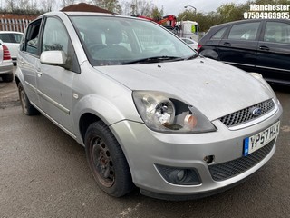 Location: Manchester - 2007 FORD FIESTA GHIA AUTO 5 Door Hatchback REG: YP57HAX, 1596cc Petrol, 4 Speed Auto Petrol, Former Keepers: 6, Keys: No, MOT Expiry date: 25/05/2024