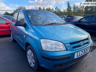 Location: Manchester - 2003 HYUNDAI GETZ GSI 5 Door Hatchback REG: LLZ8217, 1341 Petrol, 5 Speed Manual Petrol, Former Keepers: 4, Keys: No, MOT Expiry date: 23/11/2023