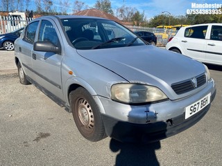 Location: Manchester - 1998 VAUXHALL ASTRA LS 8V AUTO 5 Door Hatchback REG: S67BEH, 1598 Petrol, 4 Speed Auto Petrol, Former Keepers: 5, Keys: No, MOT Expiry date: 29/06/2025