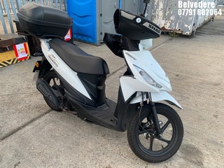 Location: BELVEDERE - 2020 SUZUKI UK 110 NM M0 Motorcycle REG: YK70SXO, 113cc Petrol, Automatic, Former Keepers: 6, Keys: No, MOT: Expiry date07.02.2026