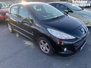 Location: Belvedere - 2011 PEUGEOT 207 ENVY 5 Door Hatchback REG: LT60XJL, Keys: No, MOT Expiry date: 10/05/2025, 1397 Petrol, 5 Speed Manual Petrol, Former Keepers: 6