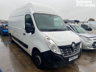 Location: Belvedere - 2018 RENAULT MASTER LH35 B-NESS ENERGY Panel Van REG: YP68ZTE, Keys: No, MOT Expiry date: 15/12/2025, 2298 Diesel, 6 Speed Manual Diesel, Former Keepers: 3