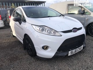 Location: Edinburgh - 2011 FORD FIESTA ZETEC S 3 Door Hatchback REG: SL61CVU, Keys: No, MOT Expiry date: 01/09/2026, 1596 Petrol, 5 Speed Manual Petrol, Former Keepers: 8