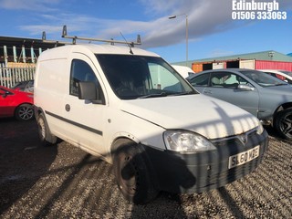 Location: Edinburgh - 2010 VAUXHALL COMBO 1700 CDTI 16V Car Derived Van REG: SL60MZE, Keys: No, MOT Expiry date: 13/11/2024, 1686 Diesel, 5 Speed Manual Diesel, Former Keepers: 7