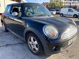 Location: Nottingham - 2010 MINI COOPER 3 Door Hatchback REG: NJ10LNY, Keys: No, MOT Expiry date: 16/10/2025, 1598 Petrol, 6 Speed Manual Petrol, Former Keepers: 8