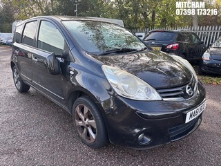 Location: MITCHAM - 2011 NISSAN NOTE N-TEC AUTO MPV REG: MA61BCU, 1598cc Petrol, 4 Speed Auto Petrol, Former Keepers: 2, Keys: No, MOT: Expiry date20/09/2025