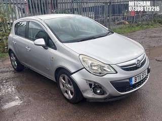 Location: Mitcham - 2011 VAUXHALL CORSA SXI 5 Door Hatchback REG: BT11SFU, Keys: No, MOT Expiry date: 26/06/2026, 1229 Petrol, 5 Speed Manual Petrol, Former Keepers: 4
