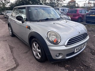 Location: Mitcham - 2008 MINI ONE 3 Door Hatchback REG: NX58HPK, Keys: No, MOT Expiry date: 09/07/2025, 1397 Petrol, 6 Speed Manual Petrol, Former Keepers: 7