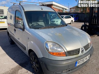 Location: Nottingham - 2006 RENAULT KANGOO SL19 DCI 70 Car Derived Van REG: RO56MJX, Keys: No, MOT Expiry date: 31/10/2024, 1461 Diesel, 5 Speed Manual Diesel, Former Keepers: 4