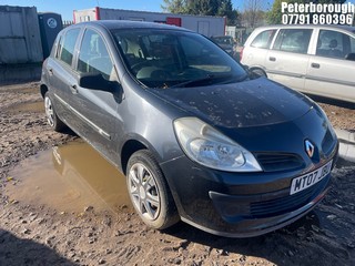 Location: Peterborough - 2007 RENAULT CLIO EXPRESSION 5 Door Hatchback REG: MT07JBU, Keys: No, MOT Expiry date: 03/11/2024, 1149 Petrol, 5 Speed Manual Petrol, Former Keepers: 5