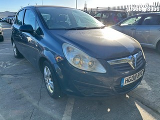 Location: Brentwood - 2008 VAUXHALL CORSA BREEZE 5 Door Hatchback REG: HG08BYC, Keys: No, MOT Expiry date: 06/09/2025, 1229 Petrol, 5 Speed Manual Petrol, Former Keepers: 6