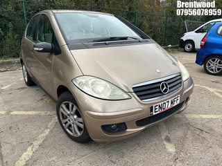 Location: Brentwood - 2007 MERCEDES A150 CLASSIC SE 5 Door Hatchback REG: EN07MFF, Keys: No, MOT Expiry date: 12/12/2025, 1498 Petrol, 5 Speed Manual Petrol, Former Keepers: 5