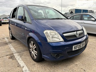 Location: Brentwood - 2006 VAUXHALL MERIVA ACTIVE MPV REG: KF06BYK, Keys: No, MOT Expiry date: 12/02/2026, 1364 Petrol, 5 Speed Manual Petrol, Former Keepers: 2