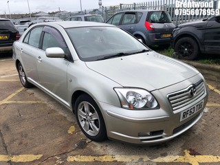 Location: Brentwood - 2003 TOYOTA AVENSIS T3-X 5 Door Hatchback REG: RF53TXG, Keys: No, MOT Expiry date: 15.05.2025, 1794 Petrol, 5 Speed Manual Petrol, Former Keepers: 3
