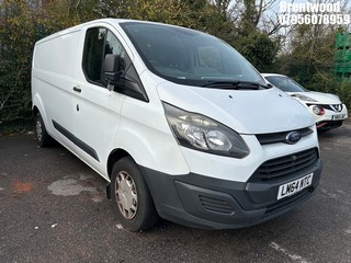 Location: Brentwood - 2014 FORD TRANSIT CUSTOM 290 ECO-TE Panel Van REG: LM64NTC, Keys: No, MOT Expiry date: 13/08/2025, 2198 Diesel, 6 Speed Manual Diesel, Former Keepers: 4