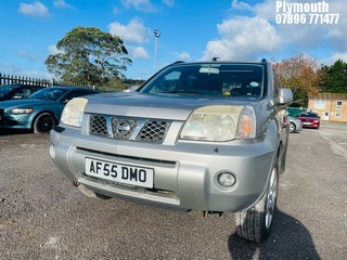 Location: Plymouth - 2005 NISSAN X-TRAIL SE DCI Estate REG: AF55DMO, Keys: No, MOT Expiry date: 19/10/2025, 2184 Diesel, 6 Speed Manual Diesel, Former Keepers: 3