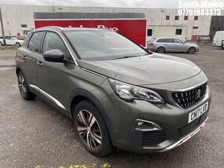 Location: South Wales - 2017 PEUGEOT 3008 ALLURE BLUEHDI S/S 5 Door Hatchback REG: CN17LVB, 1560cc Diesel, 6 Speed Manual Diesel, Former Keepers: 1, Keys: Yes, MOT Expiry date: 12/03/2026